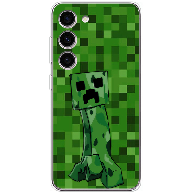 Чехол BoxFace Samsung Galaxy S23 (S911) Minecraft Creeper