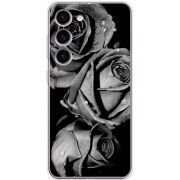 Чехол BoxFace Samsung Galaxy S23 (S911) Black and White Roses