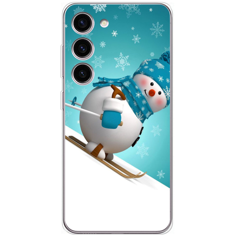 Чехол BoxFace Samsung Galaxy S23 (S911) Skier Snowman