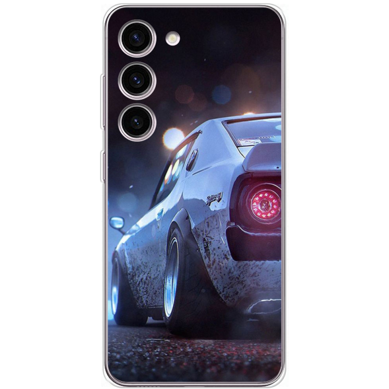 Чехол BoxFace Samsung Galaxy S23 (S911) Silver Car