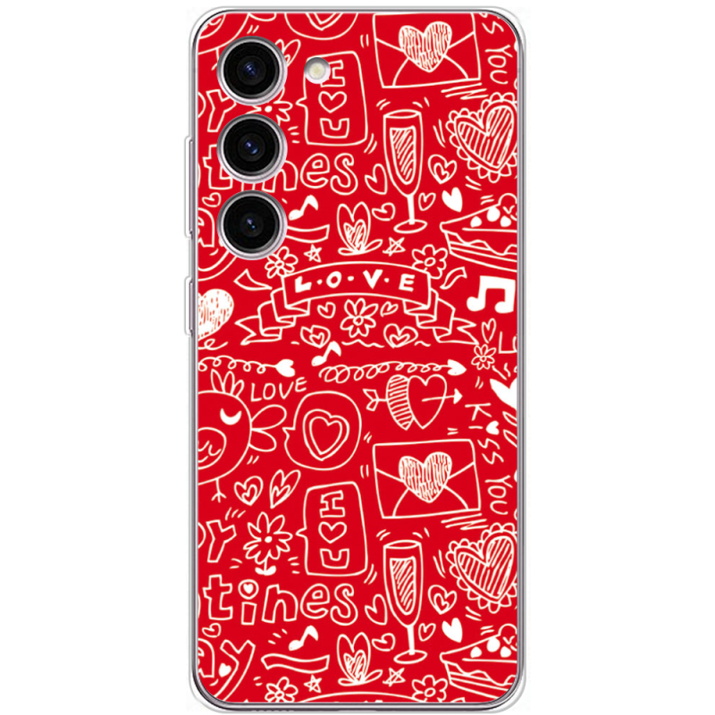 Чехол BoxFace Samsung Galaxy S23 (S911) Happy Valentines