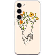 Чехол BoxFace Samsung Galaxy S23 (S911) Flower Hands