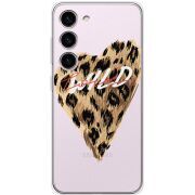 Прозрачный чехол BoxFace Samsung Galaxy S23 (S911) Wild Love