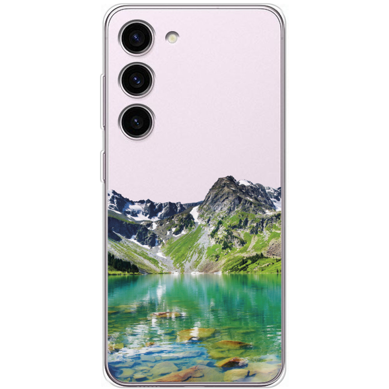 Прозрачный чехол BoxFace Samsung Galaxy S23 (S911) Green Mountain