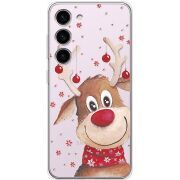 Прозрачный чехол BoxFace Samsung Galaxy S23 (S911) Winter Deer