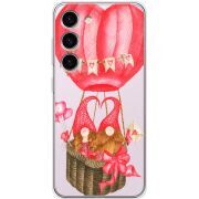 Прозрачный чехол BoxFace Samsung Galaxy S23 (S911) Valentine Dwarfs