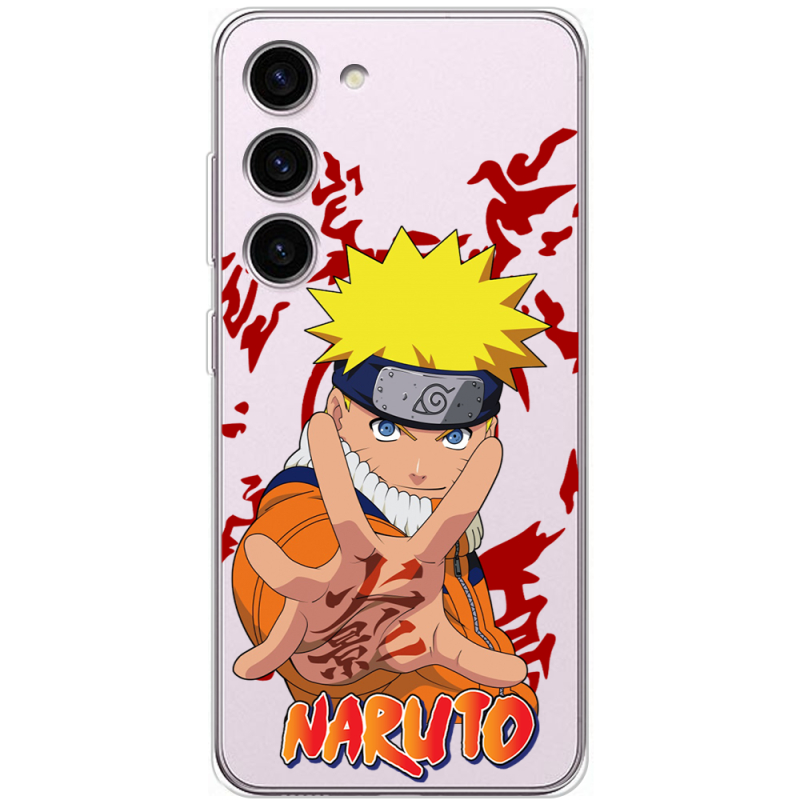 Прозрачный чехол BoxFace Samsung Galaxy S23 (S911) Naruto