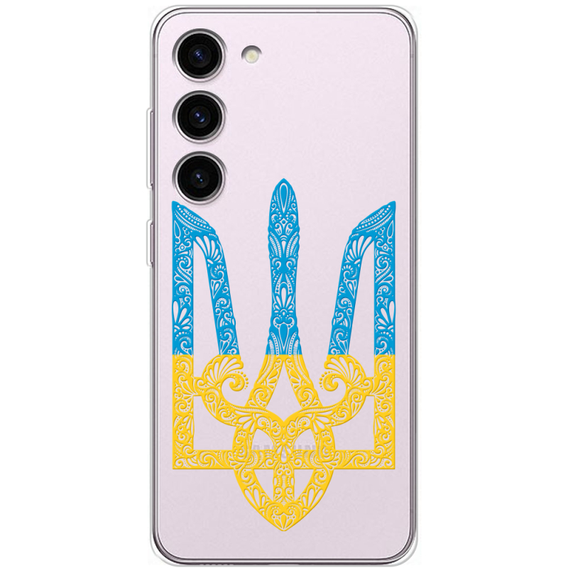 Прозрачный чехол BoxFace Samsung Galaxy S23 (S911) Gold Trident