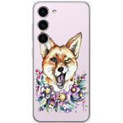 Прозрачный чехол BoxFace Samsung Galaxy S23 (S911) Winking Fox