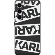 Черный чехол BoxFace Samsung Galaxy S23 (S911) White Karl