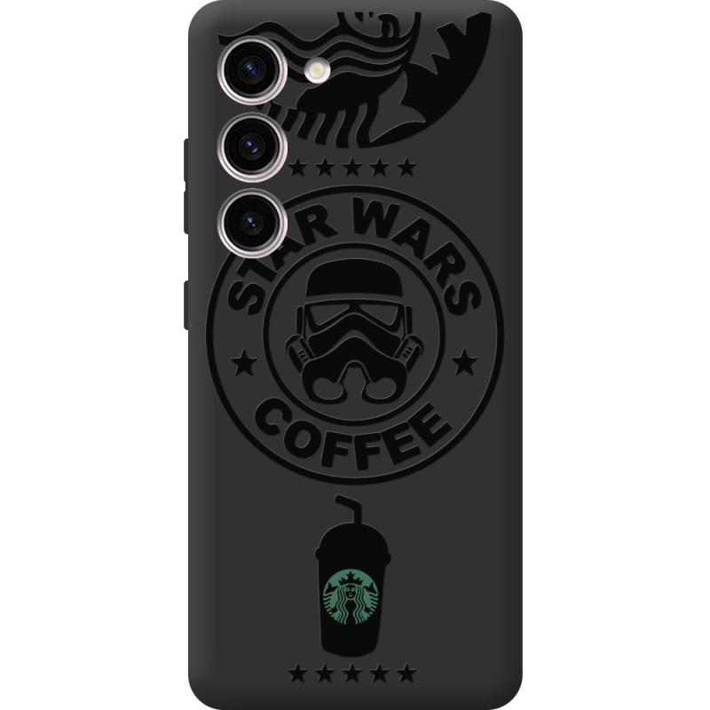 Черный чехол BoxFace Samsung Galaxy S23 (S911) Dark Coffee