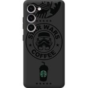 Черный чехол BoxFace Samsung Galaxy S23 (S911) Dark Coffee