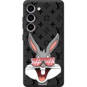 Черный чехол BoxFace Samsung Galaxy S23 (S911) looney bunny