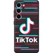 Черный чехол BoxFace Samsung Galaxy S23 (S911) Tik Tok