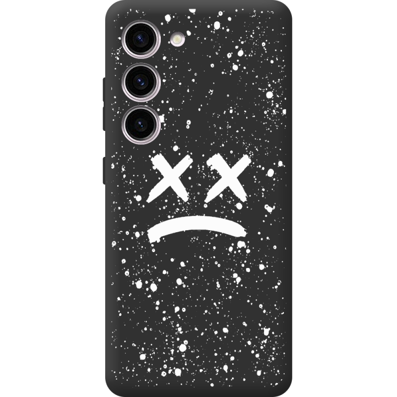 Черный чехол BoxFace Samsung Galaxy S23 (S911) Sad Way