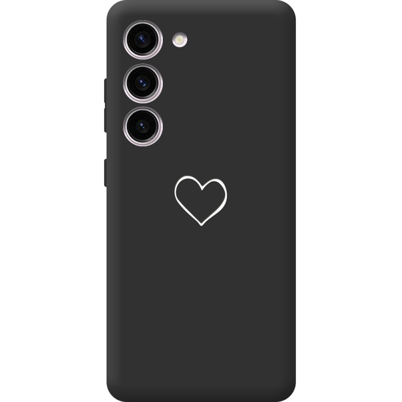 Черный чехол BoxFace Samsung Galaxy S23 (S911) My Heart