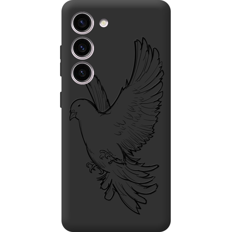 Черный чехол BoxFace Samsung Galaxy S23 (S911) Dove