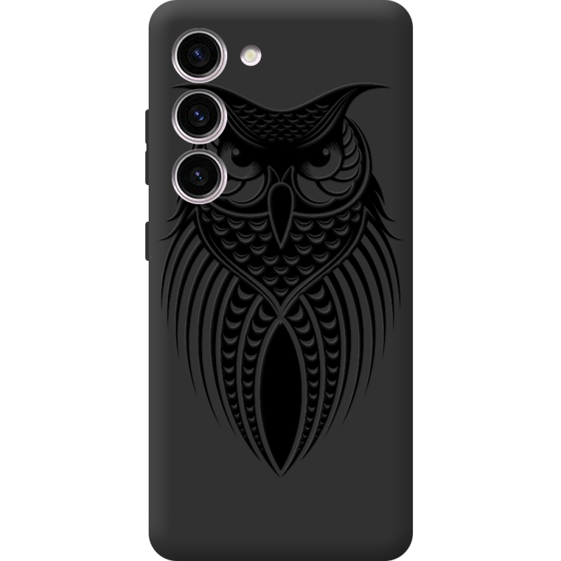 Черный чехол BoxFace Samsung Galaxy S23 (S911) Owl