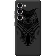 Черный чехол BoxFace Samsung Galaxy S23 (S911) Owl