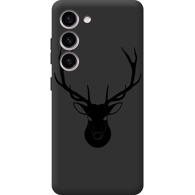 Черный чехол BoxFace Samsung Galaxy S23 (S911) Deer