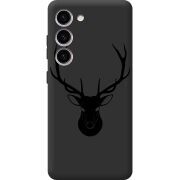 Черный чехол BoxFace Samsung Galaxy S23 (S911) Deer