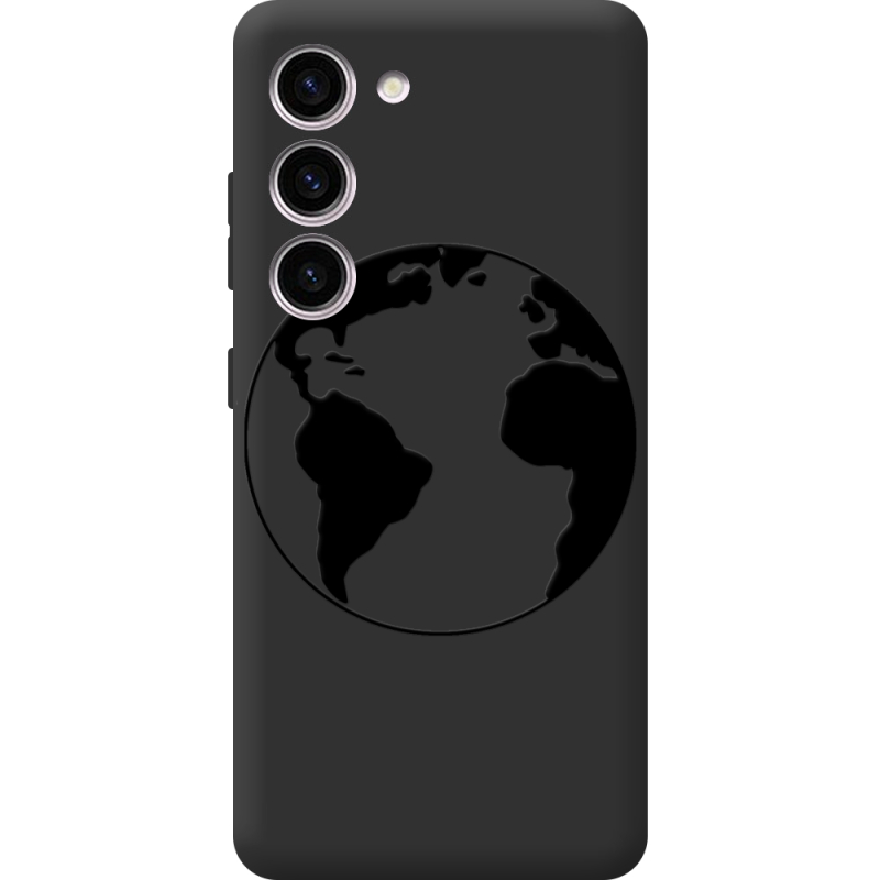 Черный чехол BoxFace Samsung Galaxy S23 (S911) Earth