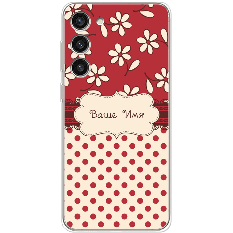 Чехол BoxFace Samsung Galaxy S23 Plus (S916) Именной Polka Dots