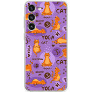 Чехол BoxFace Samsung Galaxy S23 Plus (S916) Yoga Cat