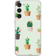 Чехол BoxFace Samsung Galaxy S23 Plus (S916) L-green Cacti