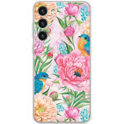 Чехол BoxFace Samsung Galaxy S23 Plus (S916) Birds in Flowers