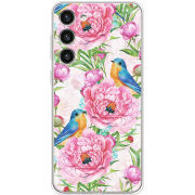 Чехол BoxFace Samsung Galaxy S23 Plus (S916) Birds and Flowers