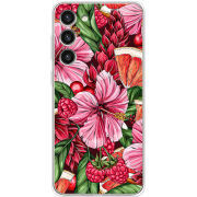 Чехол BoxFace Samsung Galaxy S23 Plus (S916) Tropical Flowers