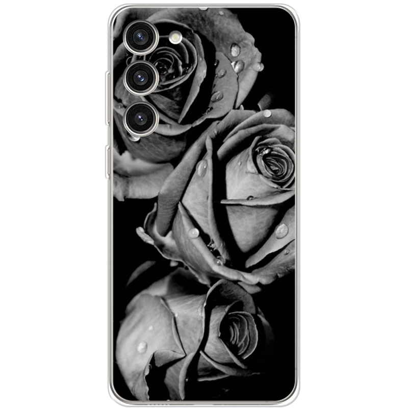 Чехол BoxFace Samsung Galaxy S23 Plus (S916) Black and White Roses