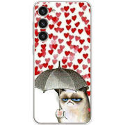 Чехол BoxFace Samsung Galaxy S23 Plus (S916) Raining Hearts