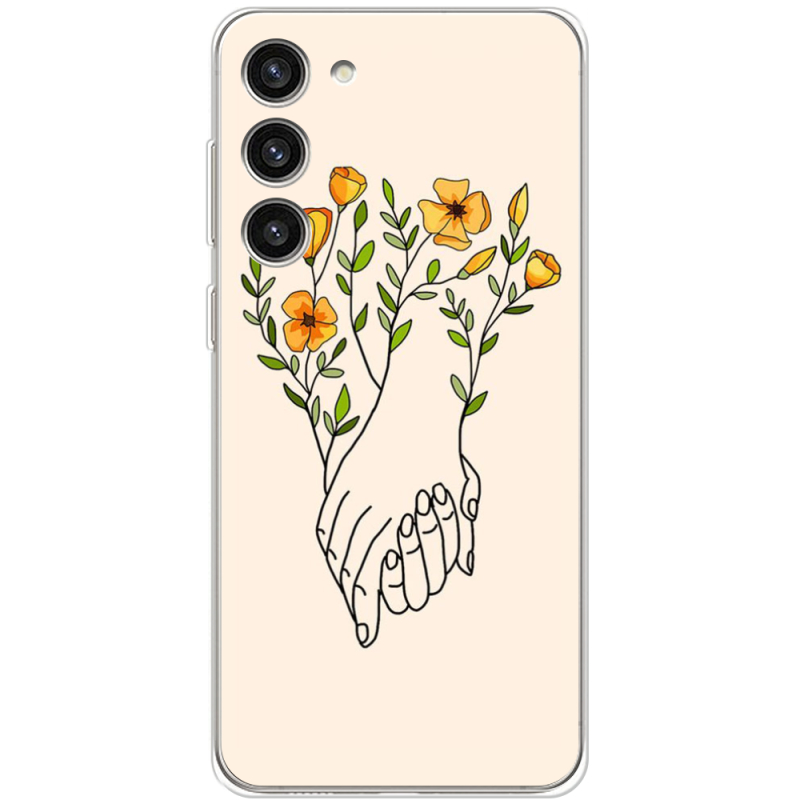 Чехол BoxFace Samsung Galaxy S23 Plus (S916) Flower Hands