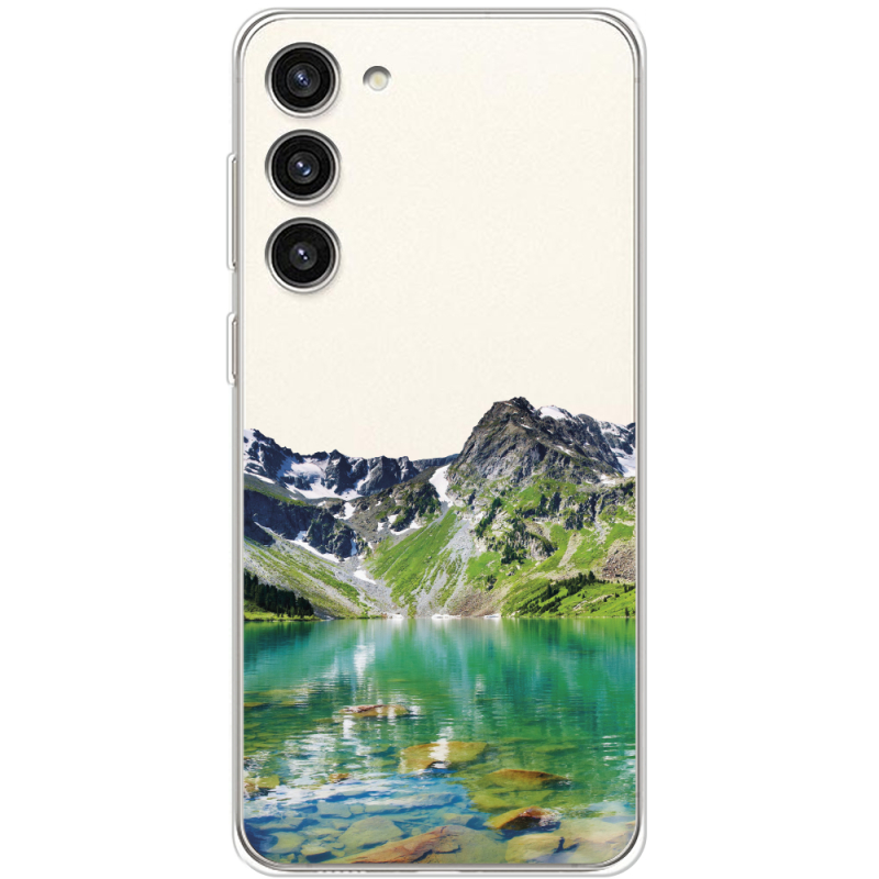 Прозрачный чехол BoxFace Samsung Galaxy S23 Plus (S916) Green Mountain