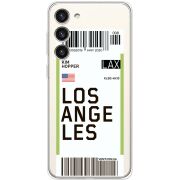 Прозрачный чехол BoxFace Samsung Galaxy S23 Plus (S916) Ticket Los Angeles