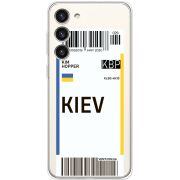 Прозрачный чехол BoxFace Samsung Galaxy S23 Plus (S916) Ticket Kiev