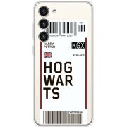 Прозрачный чехол BoxFace Samsung Galaxy S23 Plus (S916) Ticket Hogwarts