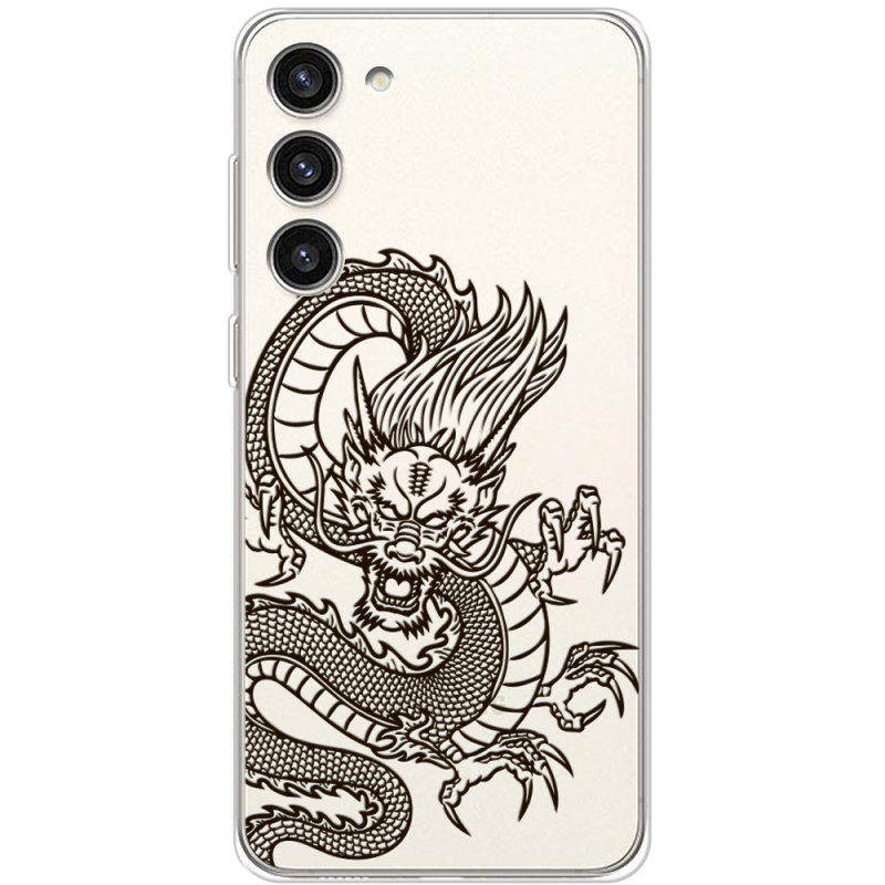 Прозрачный чехол BoxFace Samsung Galaxy S23 Plus (S916) Chinese Dragon