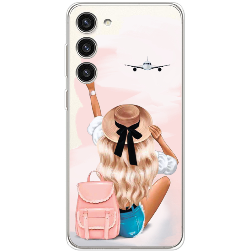 Прозрачный чехол BoxFace Samsung Galaxy S23 Plus (S916) Travel Girl