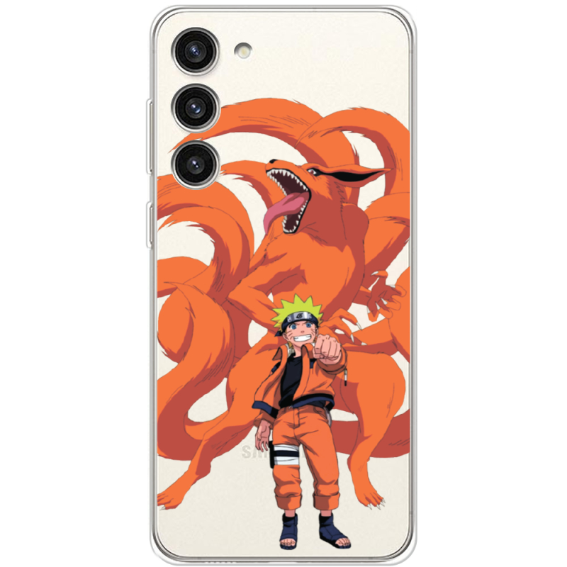 Прозрачный чехол BoxFace Samsung Galaxy S23 Plus (S916) Naruto and Kurama