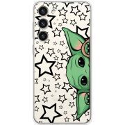 Прозрачный чехол BoxFace Samsung Galaxy S23 Plus (S916) Baby Yoda