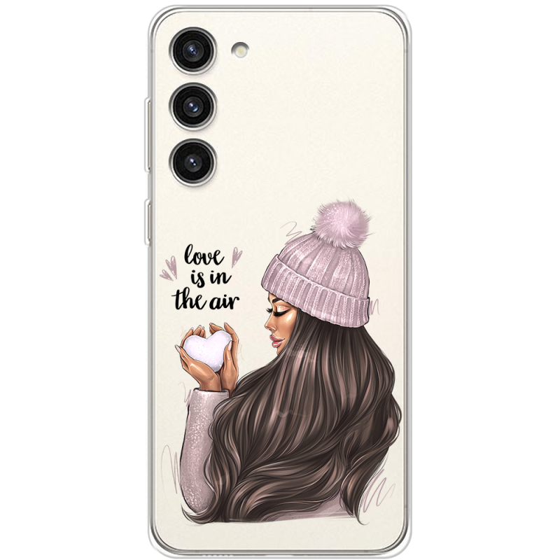 Прозрачный чехол BoxFace Samsung Galaxy S23 Plus (S916) love is in the air