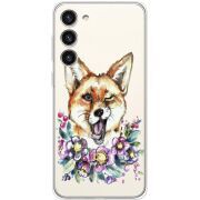 Прозрачный чехол BoxFace Samsung Galaxy S23 Plus (S916) Winking Fox