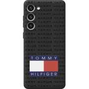 Черный чехол BoxFace Samsung Galaxy S23 Plus (S916) Tommy Print