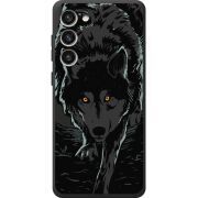 Черный чехол BoxFace Samsung Galaxy S23 Plus (S916) Wolf