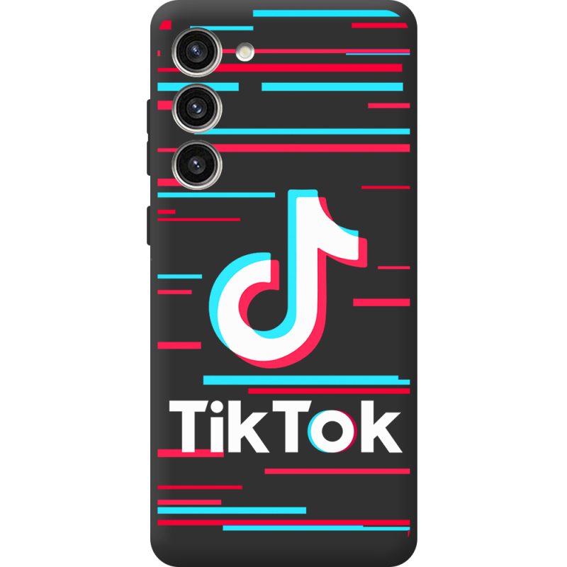 Черный чехол BoxFace Samsung Galaxy S23 Plus (S916) Tik Tok