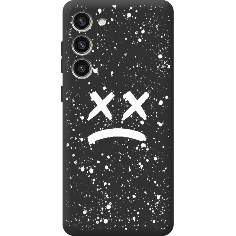 Черный чехол BoxFace Samsung Galaxy S23 Plus (S916) Sad Way