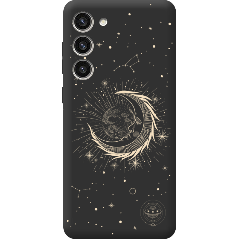 Черный чехол BoxFace Samsung Galaxy S23 Plus (S916) Moon